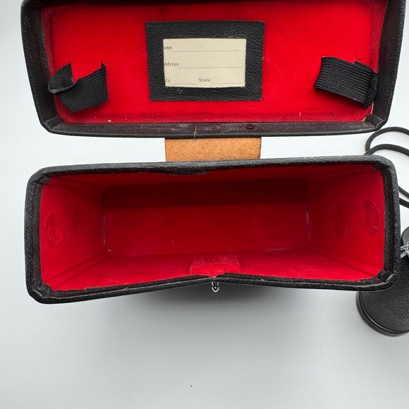 Vintage Tasco Black Binoculars with Case - Picture 13 of 16